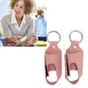 2pcs Portable PU Leather Inhaler Storage Case Compact Lightweight Inhaler