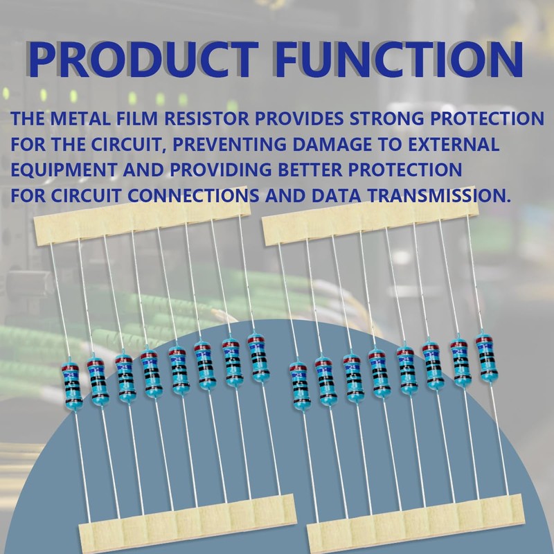Innfeeltech 1/2 W 1% Tolerance 270 Ohm Metal Film Resistor