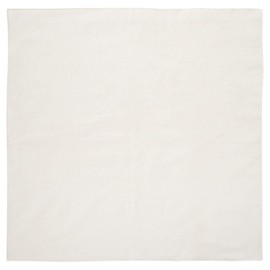 Large 100% Cotton Solid Color Blank Bandanas (22” x 22”) - Natural Dozen Packed 22x22 - For Custom Printing, Handkerchief, Headband, Head Scarf - Double Sided Blank Color