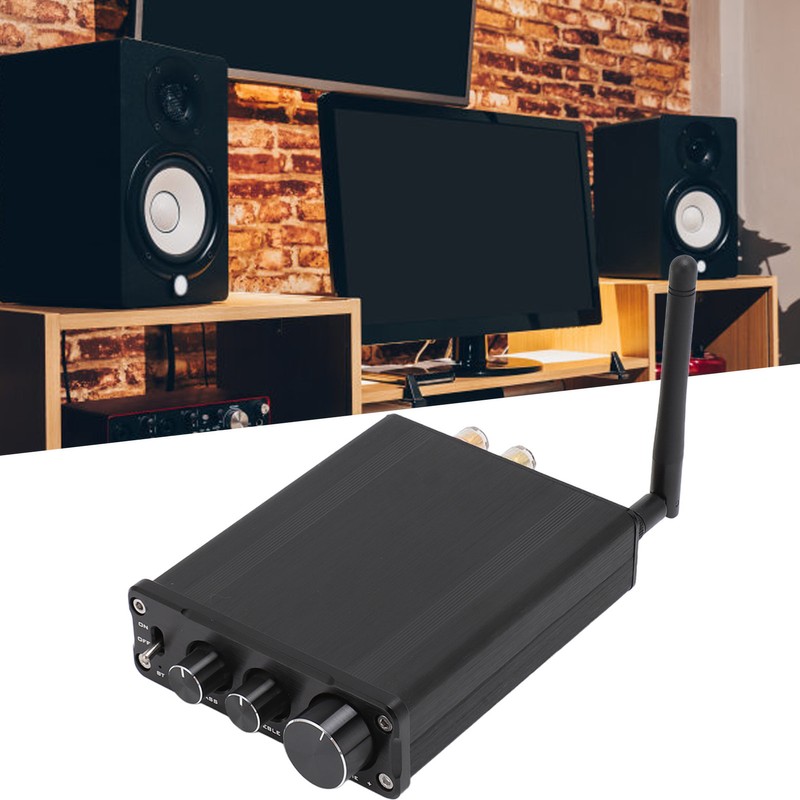 Bluetooth Power Amplifier HiFi Stereo Dual Channel HD Lossless Sound