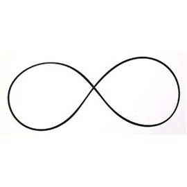 Other Gürtel, quadratisch, 118,0 x 1,2 mm Durchmesser (AV7348) / Riemen, viereckige Riemenscheiben, 1 Stück – BELT129