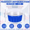 Gejoy 400 Pcs Aluminum Foil Baking Cups with Lids 5