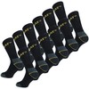 Caterpillar Men's Real Work Socks, 12 Pairs Black