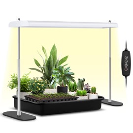 FOXGARDEN Grow Light Stand, Advanced LED Plant Growth Lighting with 4/8/12H Timer, 6 Dimming Options, and Adjustable Height - Optimal for Indoor Plants in Seedlings, Vegetative, and Flowering Phases