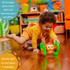 Bright Starts Roll & Glow Monkey Crawling Baby Toy with