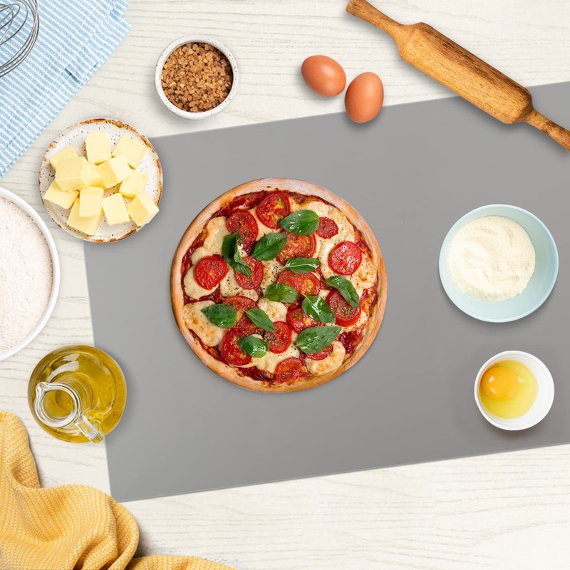Large Silicone Heat Resistant Mat 78.7” x 15.7”, Nonslip Silicone