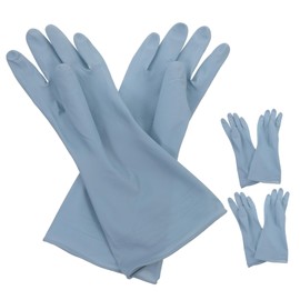 Gatuida 3Pairs Dishwashing Gloves for Kitchen Use Non Slip Household Cleaning Gloves Comfortable and Design for Easy Washing Up