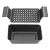 Meat Loaf Pans with Drain Tray Carbon Steel Excellent Heat