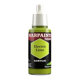 The Army Painter Greens Warpaints Fanatic 18ml Acrylic Paints (Electric Lime)