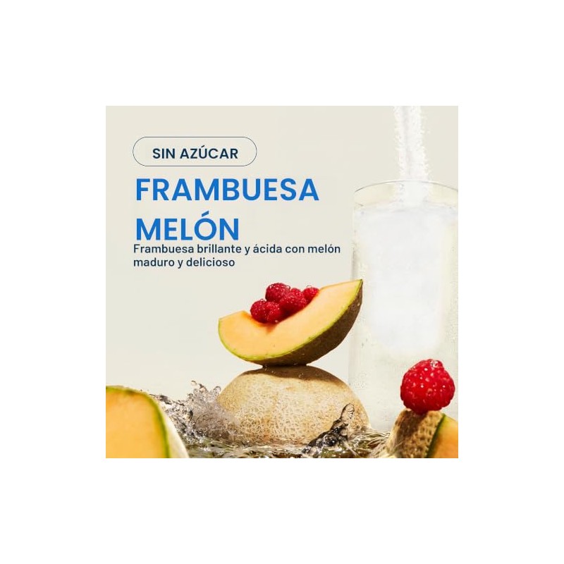 Liquid Multiplicador Hidratación Azúcar Melón Frambuesa Mezcla Bebida Polvo Electrolito