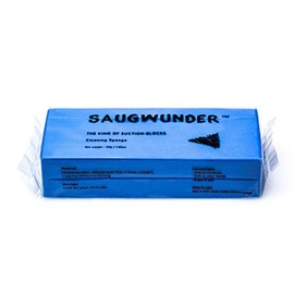 Esponja de limpieza súper absorbente al agua duradera ^~ Usted sabe 17,5 x 7,5 x 3,5 cm [17,5 x 7,6 x 3,5 cm] Uso para coches limpios domésticos/barcos el polvo y la suciedad en muebles, bañeras y etc. (Azul)