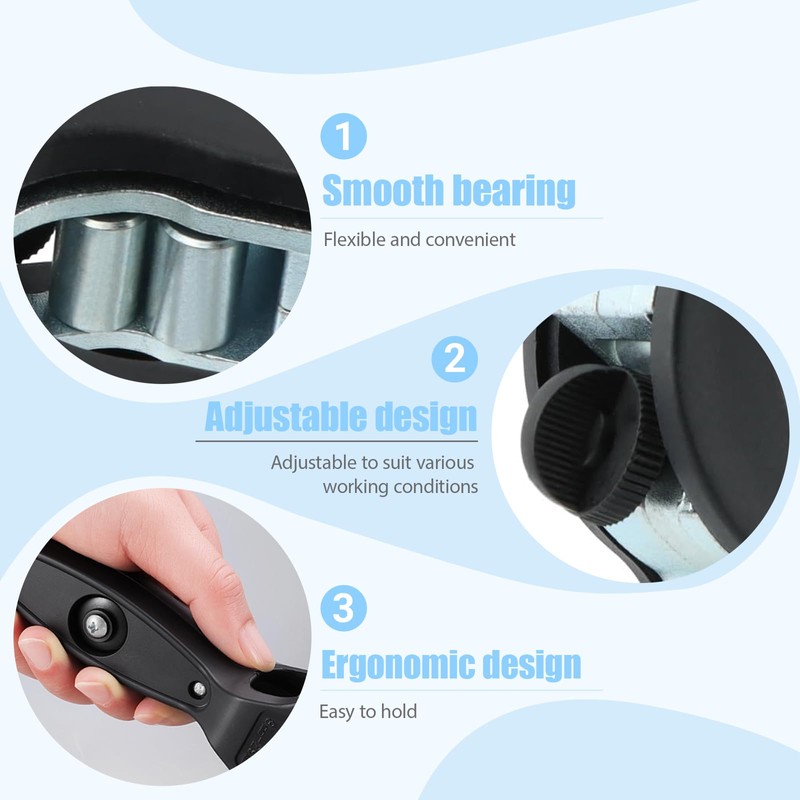 Ratcheting Pipe Cutter, 2 in 1 Close Quarters Tube Compact