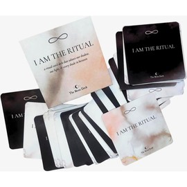 I AM THE RITUAL: Eco-Printed Premium Oracle Set - 33 Card Deck for Self-Healing Affirmations, Inspirational Morning and Evening Rituals, Personal Growth and Reflection, and Intentional Practices