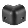 uxcell Speaker Corner Protectors Cabinets Edge Corner Speaker Stackable Guard Wrap Angle Case Protection 4pcs