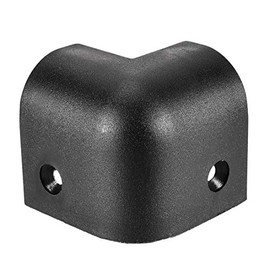 uxcell Speaker Corner Protectors Cabinets Edge Corner Speaker Stackable Guard Wrap Angle Case Protection 4pcs