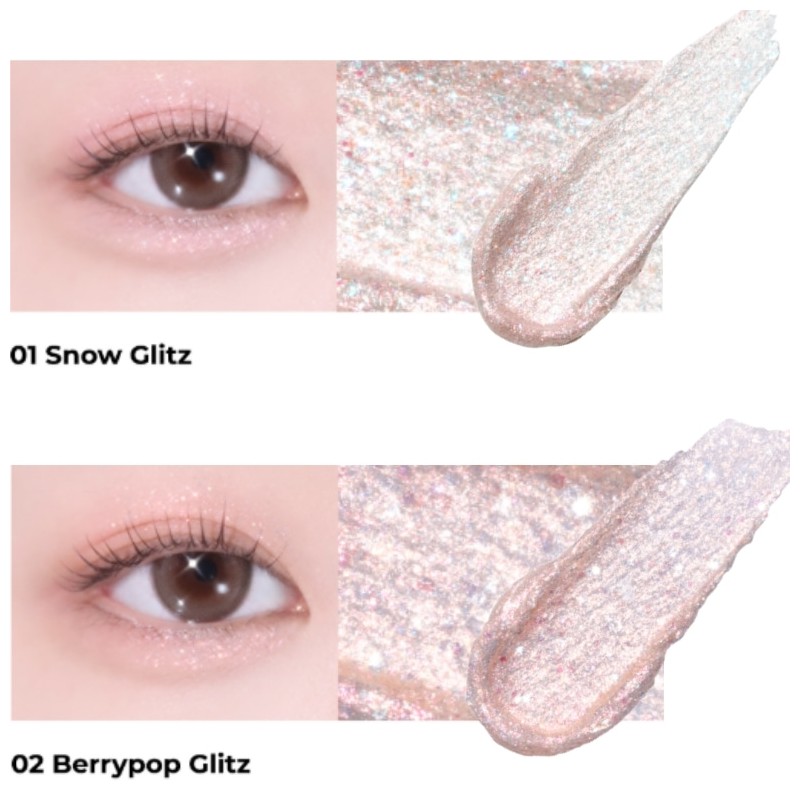 A.CHI Volume Gloss + Sparkle Glitz + Sugar Beam Highlighter