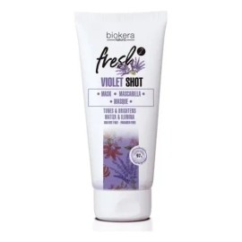Salerm Violet Shot Mascarilla Biokera Fresh 200ml                                                                                                     