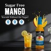 Syruvia Sugar-Free Mango Syrup, Flavored Syrup for Drinks, Cocktails, Lemonades,