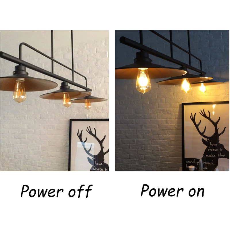 ASOKO LED Dimmable Vintage Edison Led Bulbs 6W Antique Style