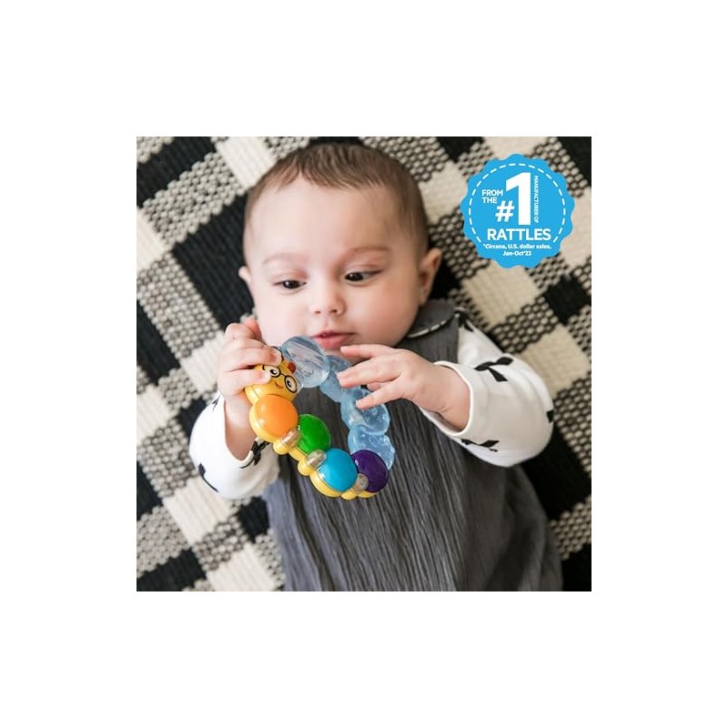 Baby Einstein Juguete Teether-pillar, color Multi, paquete de 1