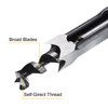 uxcell Square Hole Drill Bit 25mm(1") High Speed Steel Hollow