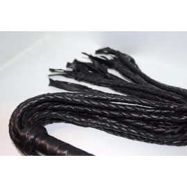 Prairie Horse Supply FLOGGER Riding Crop Leather Soft Suede not costume props all quality - Leather Braided Tails
