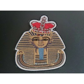 Band of the Hawk KING TUT CROWN EGYPTIAN- IRON ON PATCH