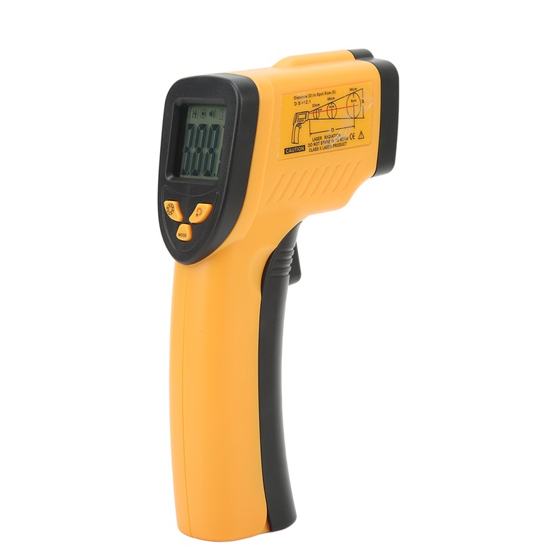 Digital Infrared Thermometer Non Contact 12:1 Handheld Temperature Measuring Gun
