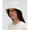 Lululemon Size S/M Cotton Crochet Bucket Hat, Light Ivory