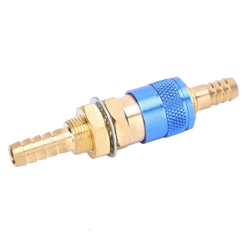 Water Cooled Gas Adapter Quick Connector Fitting MIG TIG Welder