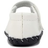 Pediped Baby Girls Mary-jane-flats, White/Silver, X-Small Infant US