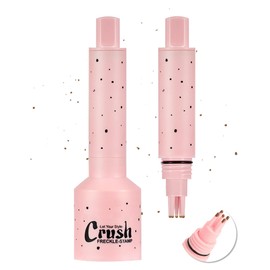 Freckle Stamp, Natural Realistic Faux Freckles Pen, Long Lasting Waterproof Quick Dry Magical Fake Freckle Stamp Marker, Get Sun-kissed Stars Makeup in One Press, Makeup Gift for Women Girl -02 Medium