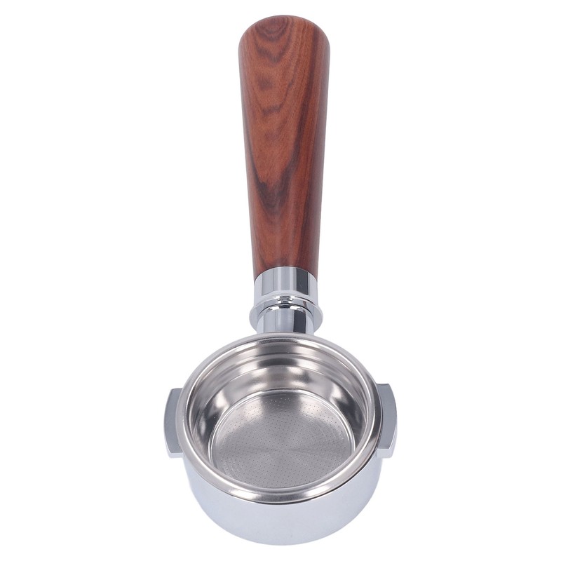 58mm Coffee Portafilter Aluminum Alloy 2 Ears Bottomless Portafilter Handle