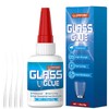Glowpoint Glass Glue, 35g Ultra Strong Clear, Waterproof & Fast,