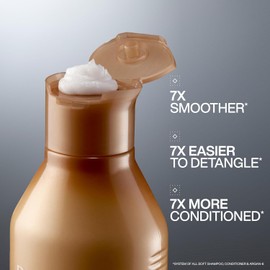 Redken All Soft Conditioner - Moisturizes & Hydrates Dry, Brittle Hair, Softens, Smooths & Adds Hair Shine, Conditioner & Detangler
