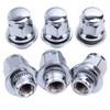 M12x1.5 Lug Nuts with Mag Flat Seat 24 pcs 13/16"