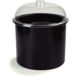 Carlisle FoodService Products Coldmaster Ice Cream Server Insulated Crock with Lid for Kitchens and Restaurants, Plastic, 3 Gallons, Black
