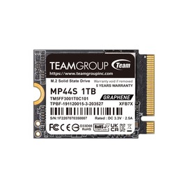 TEAMGROUP MP44S SSD 1TB SLC Cache Gen 4x4 M.2 2230 PCIe 4.0 NVMe Steam Deck ASUS ROG Ally Mini PCs R/W Speed up to 5000/3500 MB/s TM5FF3001T0C101