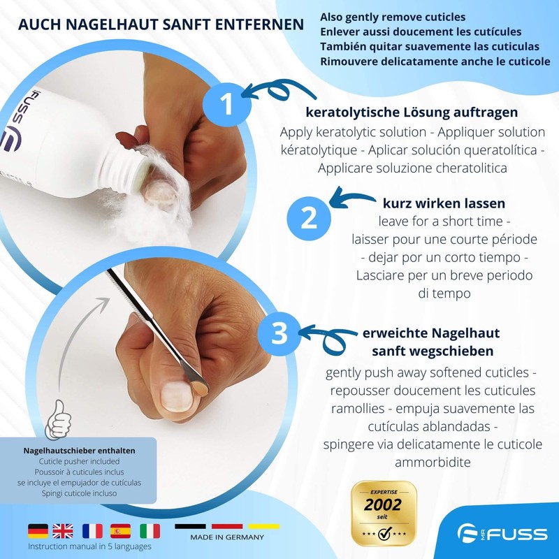 Mr. Fuss® Edition Excell Starter Kit 7-Piece Callus Remover System