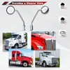 Sterlix Round Hood Mirror for Kenworth T680 T880 Peterbilt 579