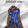 3 PCS bows for hair,Long tail satin ribbon hair bows,Including