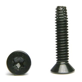 3/8"-16 Flat Head T40 Torx Star Drive Thread Cutting Trailer Floorboard Screws (25, 3/8"-16 x 2)