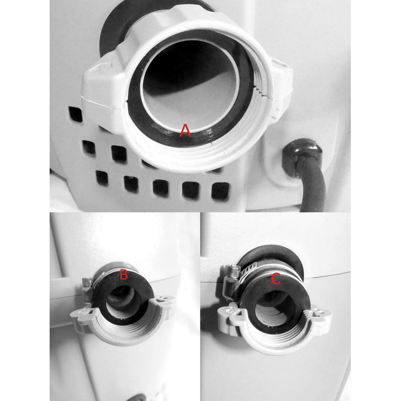 Lay Z Spa Compatible Seal Set A + B/C Coupling