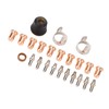Plasma Cutter Tip, Electrode Nozzle Bracket Cover Set with 24