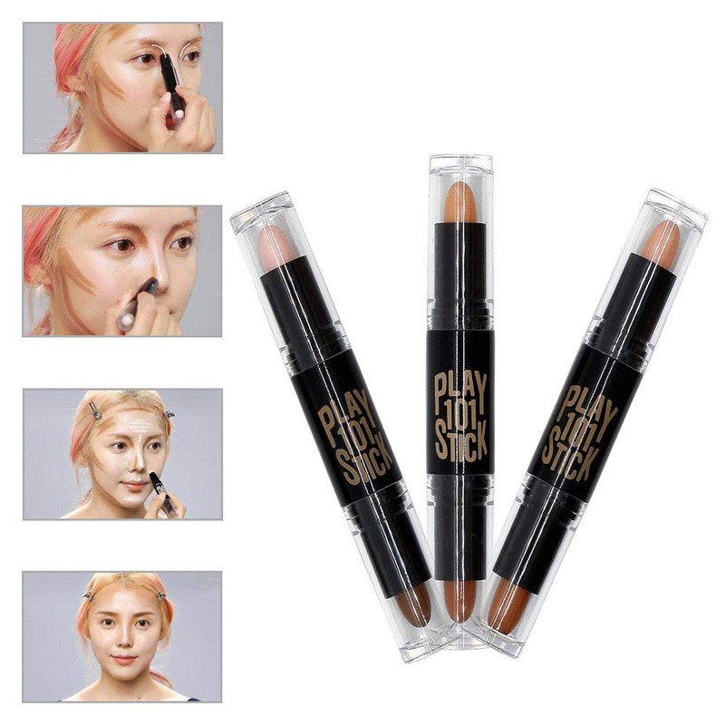 iwobi Lady Concealer Pencil Double End Make-Up Concealer Pen Cover
