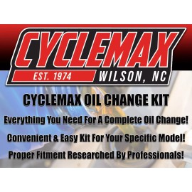 Yamaha Cyclemax Full-Synthetic Yamalube Oil Change Kit fits 2018-2025 Yamaha XSR700