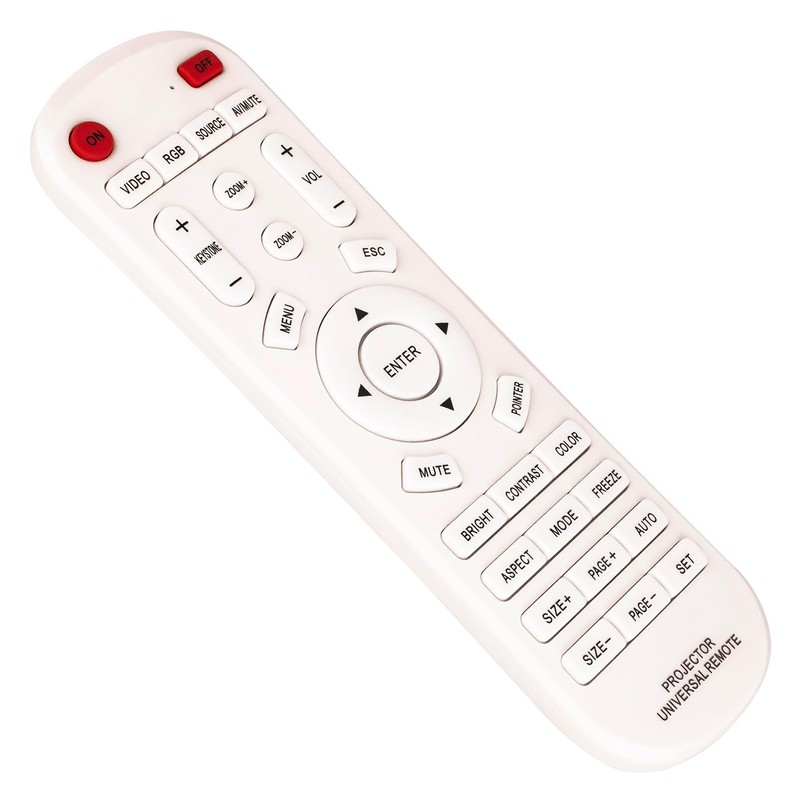 AIDITIYMI Replacement Universal Remote Control for Projector