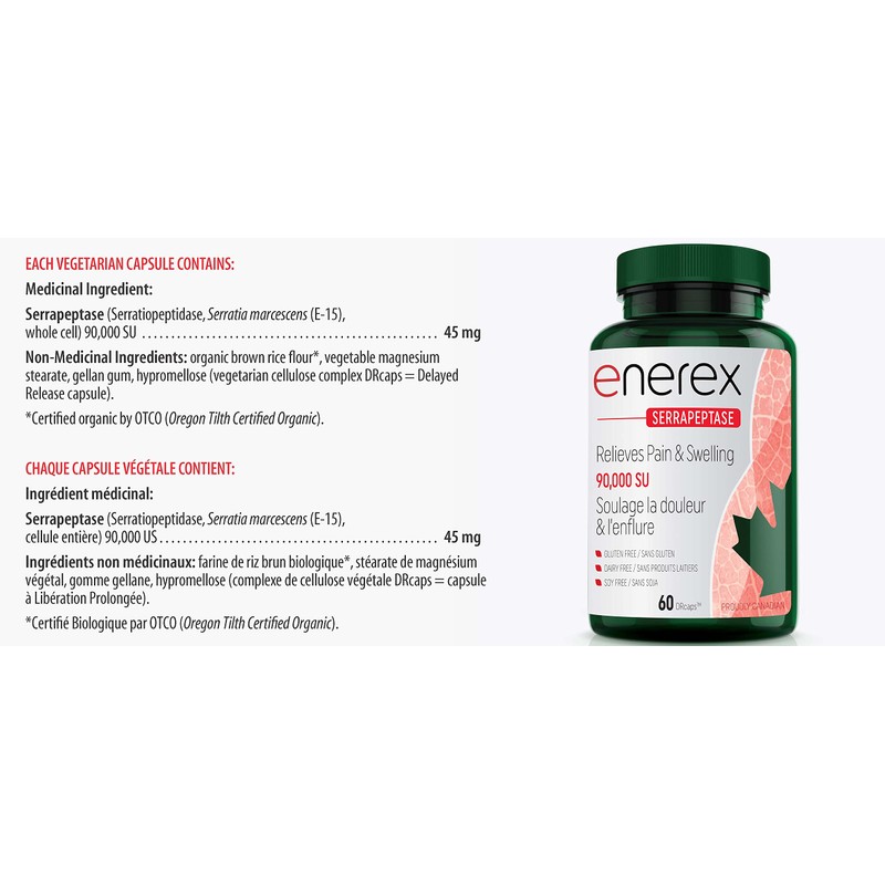 SERRAPEPTASE 90,000SU 60s