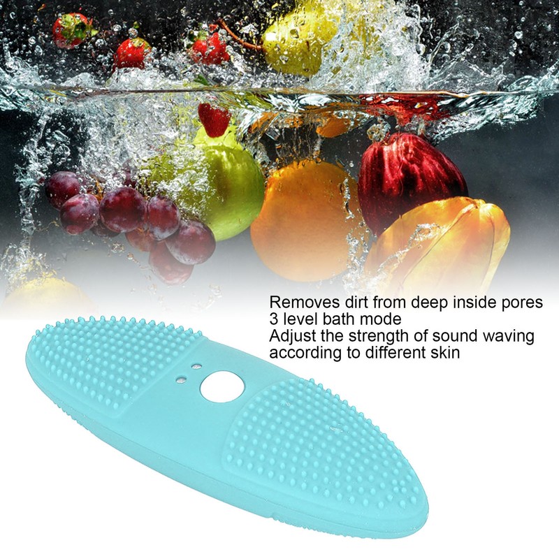 Ultrasonic Scrubber 3 Levels USB Charging High Frequency Vibration Dual