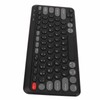 Compact Round Keycaps Mini Keyboard Wireless Bluetooth 2.4G Dual Mode